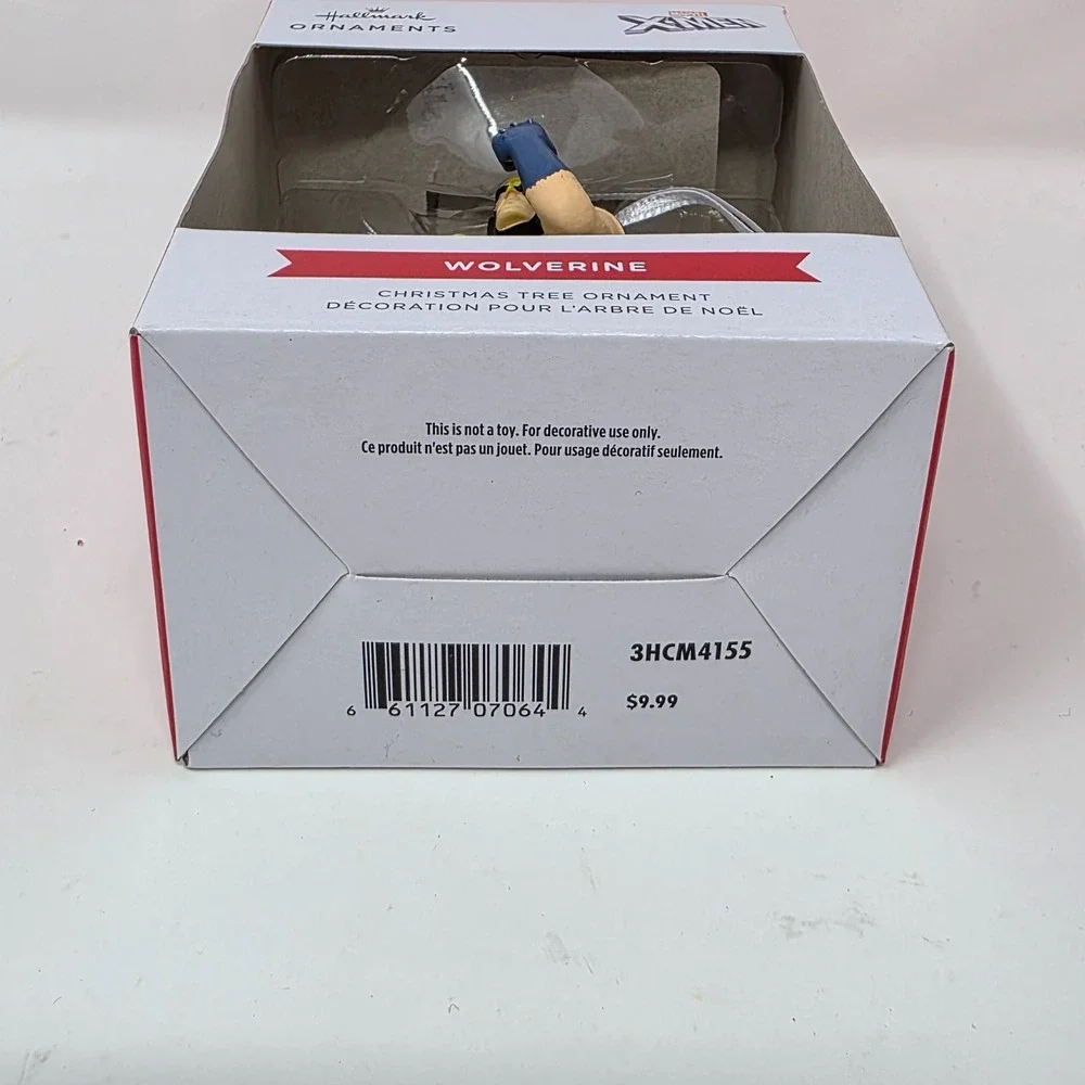 Hallmark Marvel X-Men Wolverine Superhero Ornament Christmas Tree Holiday Yellow